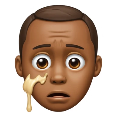 Diddy crying stuck in poop sticker