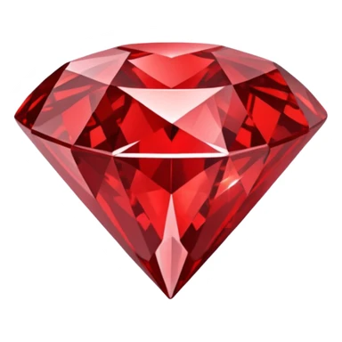 Red diamond sticker