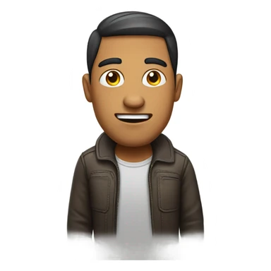 latino guy cross eyed emoji sticker