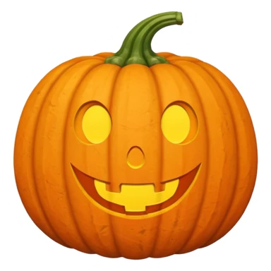 calabaza cute para halloween sticker