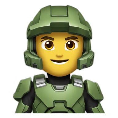 Halo master chief sticker