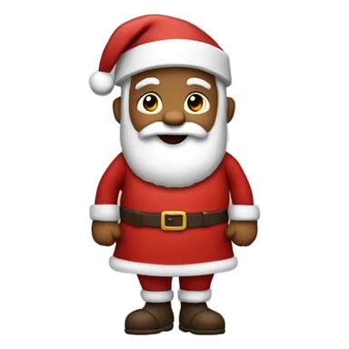 santa claus wearing a skirt  sticker