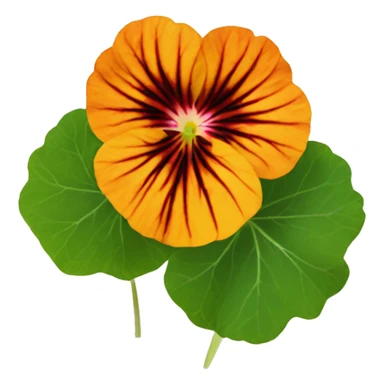 nasturtium sticker