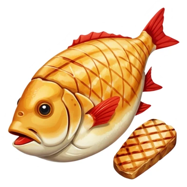 protein fish meat chicken sticker
