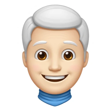 house shaped face mascot on neck  sticker