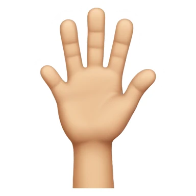 Hand making the word talent sticker