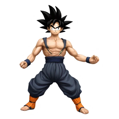 Goku fight gojo sticker