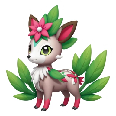 Meloetta-Shaymin-Skiddo-Pokémon-Fakémon-creature sticker