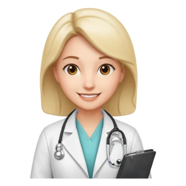 doctor woman sticker