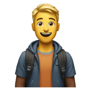 a student talking out loud sticker