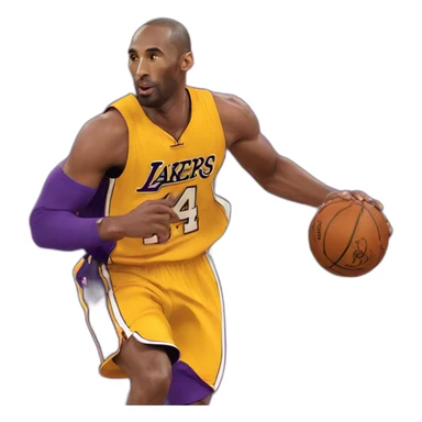 kobe bryant lakers sticker