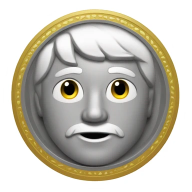 Moneda dorada  sticker