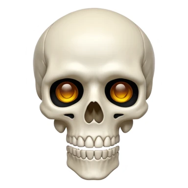 Gojo skeleton sticker