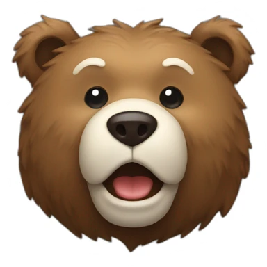 bear with verification icon sticker