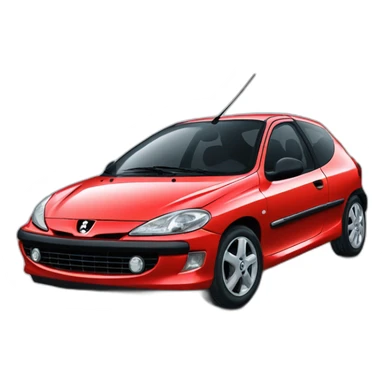 Peugeot 206  sticker