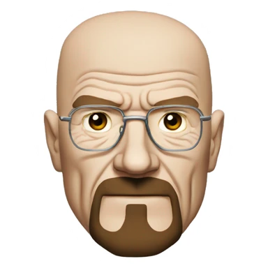 walter white from breaking bad sticker