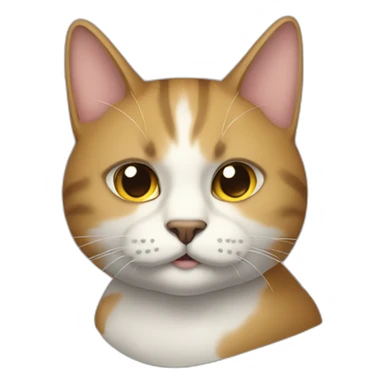 gato sentado sticker