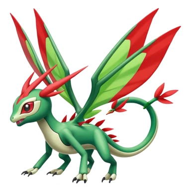 Meloetta-Scizor-Flygon-Pokémon-Digimon-Fakémon-creature sticker