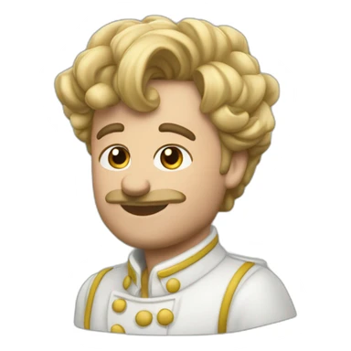 Schtroumpf costaud sticker