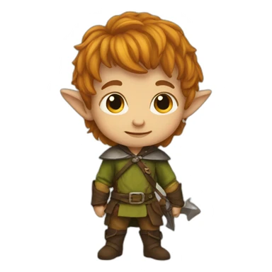 Halfling sticker