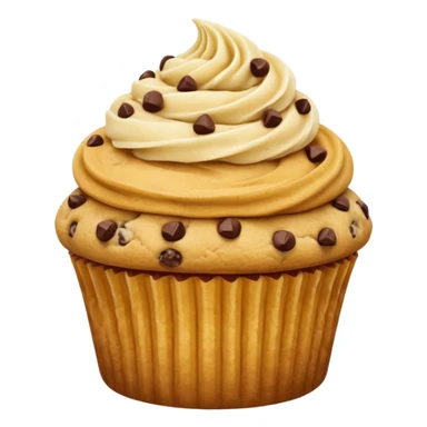Cookie dough, cupcake sticker