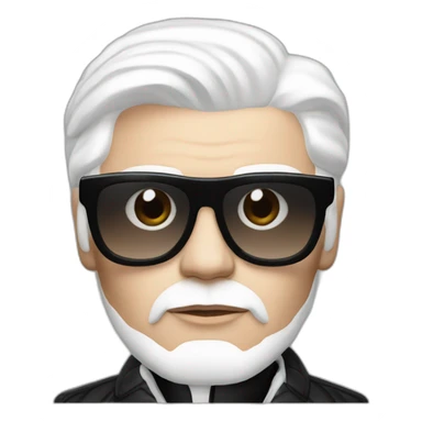 Karl lagerfeld sticker