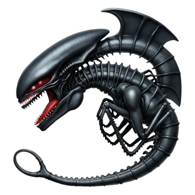 xenomorph from movie alien sticker
