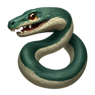 Tattoo snake head sticker