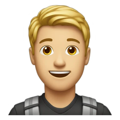 male student sticker