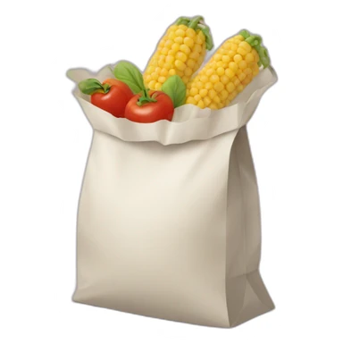 food bag sticker