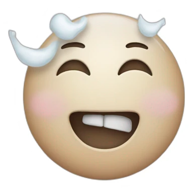 smile and tears sticker