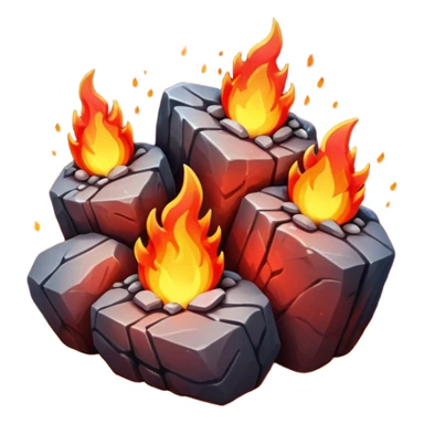 hot rocks sticker