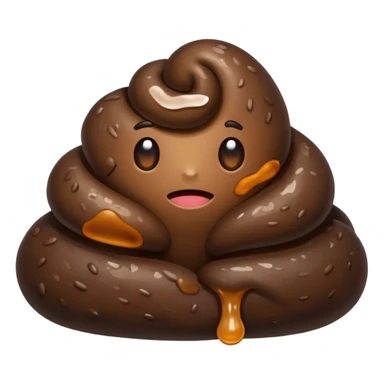 poop in japan sticker