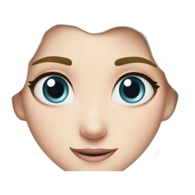 Roll your eyes elsa sticker