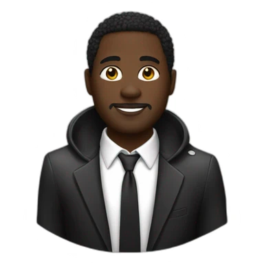 black-man-in-a-oreo-suit sticker
