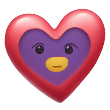 Heart with halo sticker