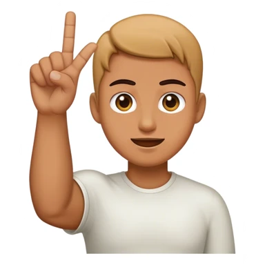 Flipping me off sticker