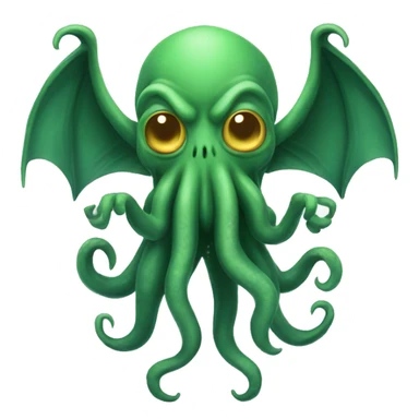 Cthulhu in a T-pose sticker