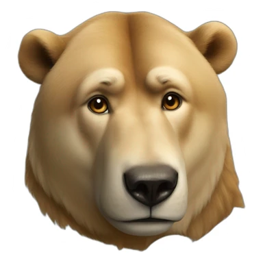 Vladimir Poutine sur un ours sticker