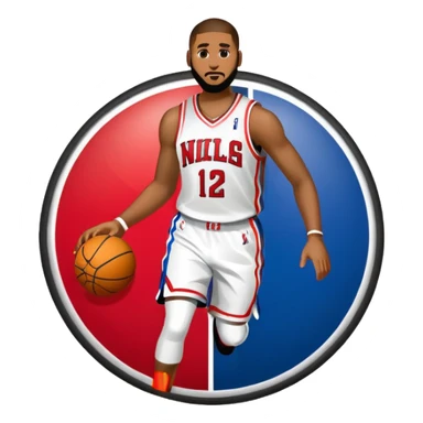 Logo nba sticker