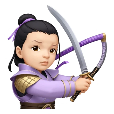 Gentle Samurai sticker