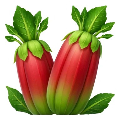 
rhubarb sticker