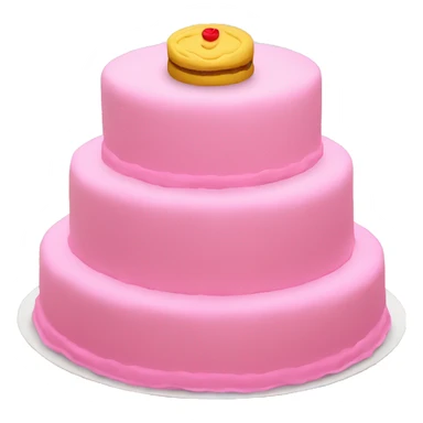 a pink 7 tier cake  sticker