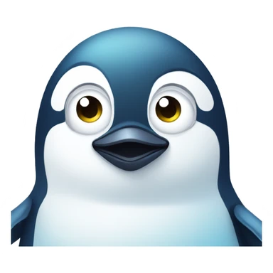ice penguin little cute sticker