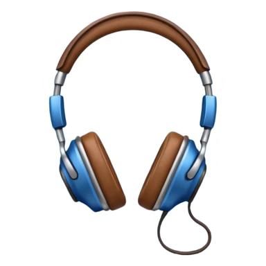 Brown and jeanse headphones beats minimalism no people sticker