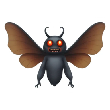 Mothman sticker