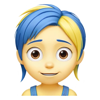 Joy character from Inside Out movie sticker