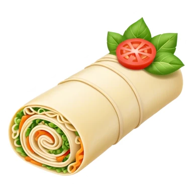 summer roll with noodels sticker