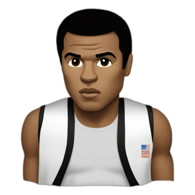 Muhammad ali sticker
