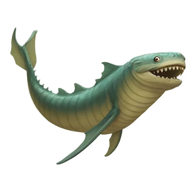 Mythical leviathan sticker